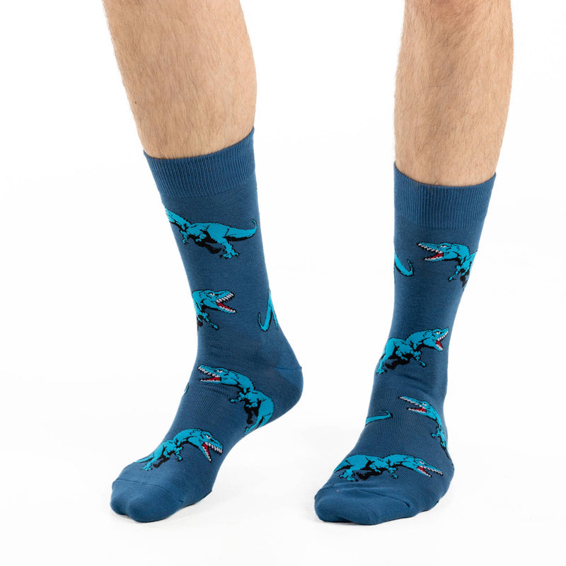 Men's Big & Tall Tyrannosaurus Rex Socks