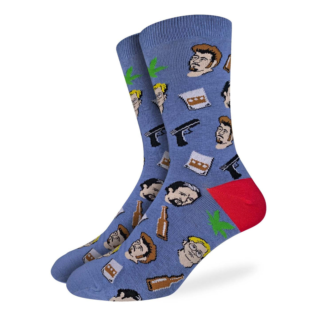 Men's Trailer Park Boys, Faces Socks