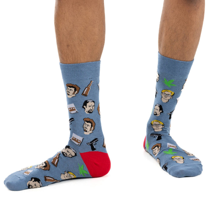 Men's Big & Tall Trailer Park Boys, Faces Socks