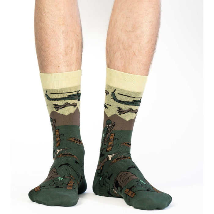 Men's Soldiers in Battle Socks