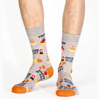 Men's Happy Birthday Geezer Socks