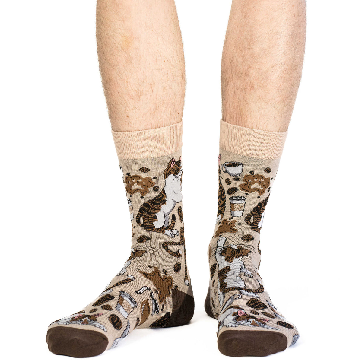 Men's Coffee Cat Socks