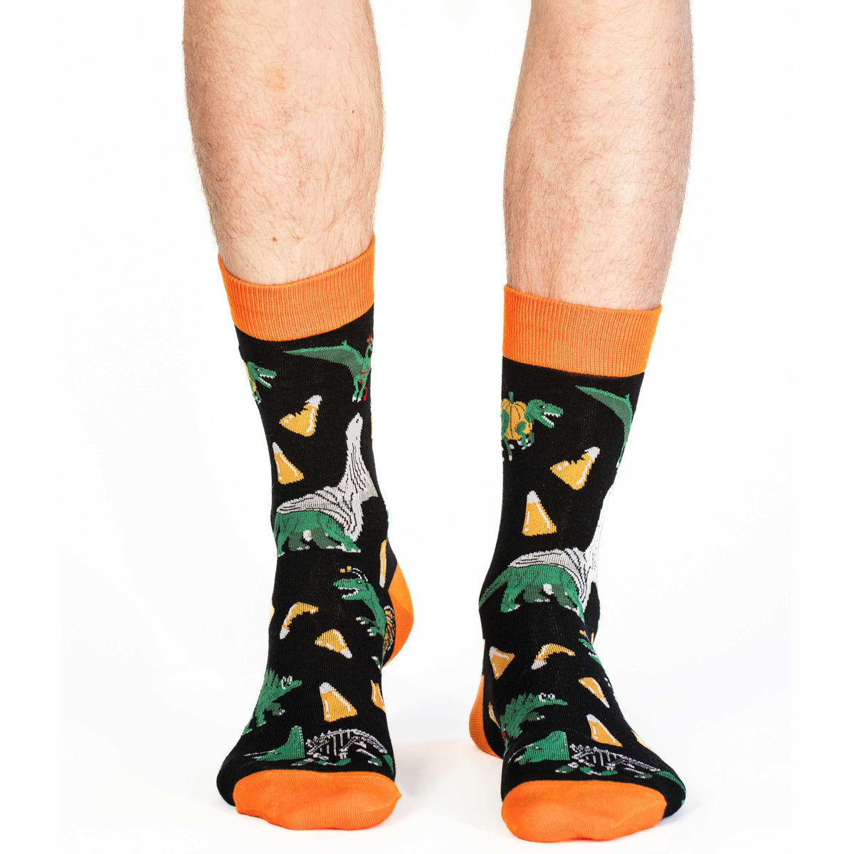 Men's Halloween Dinosaurs Socks