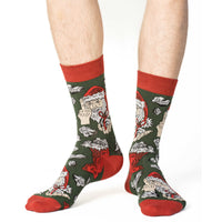Men's Santa's Naughty List Christmas Socks