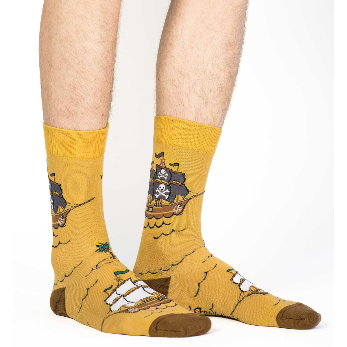 Men's Pirate Ship Socks