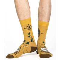 Men's Pirate Ship Socks