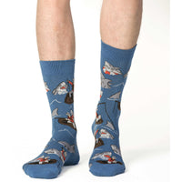 Men's Sharks vs. Fishermen Socks