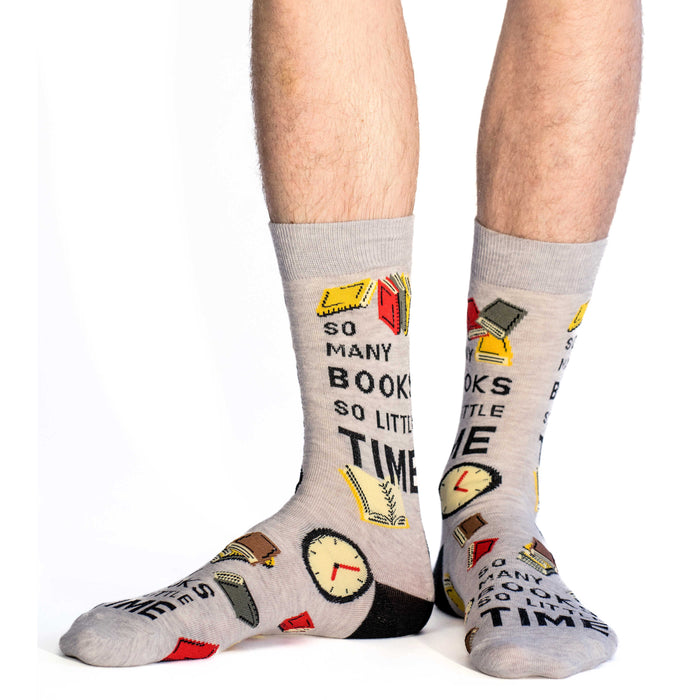 Men's So Many Books So Little Time Socks