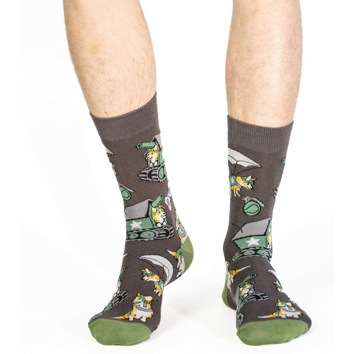 Men's Corgi Soldiers Socks