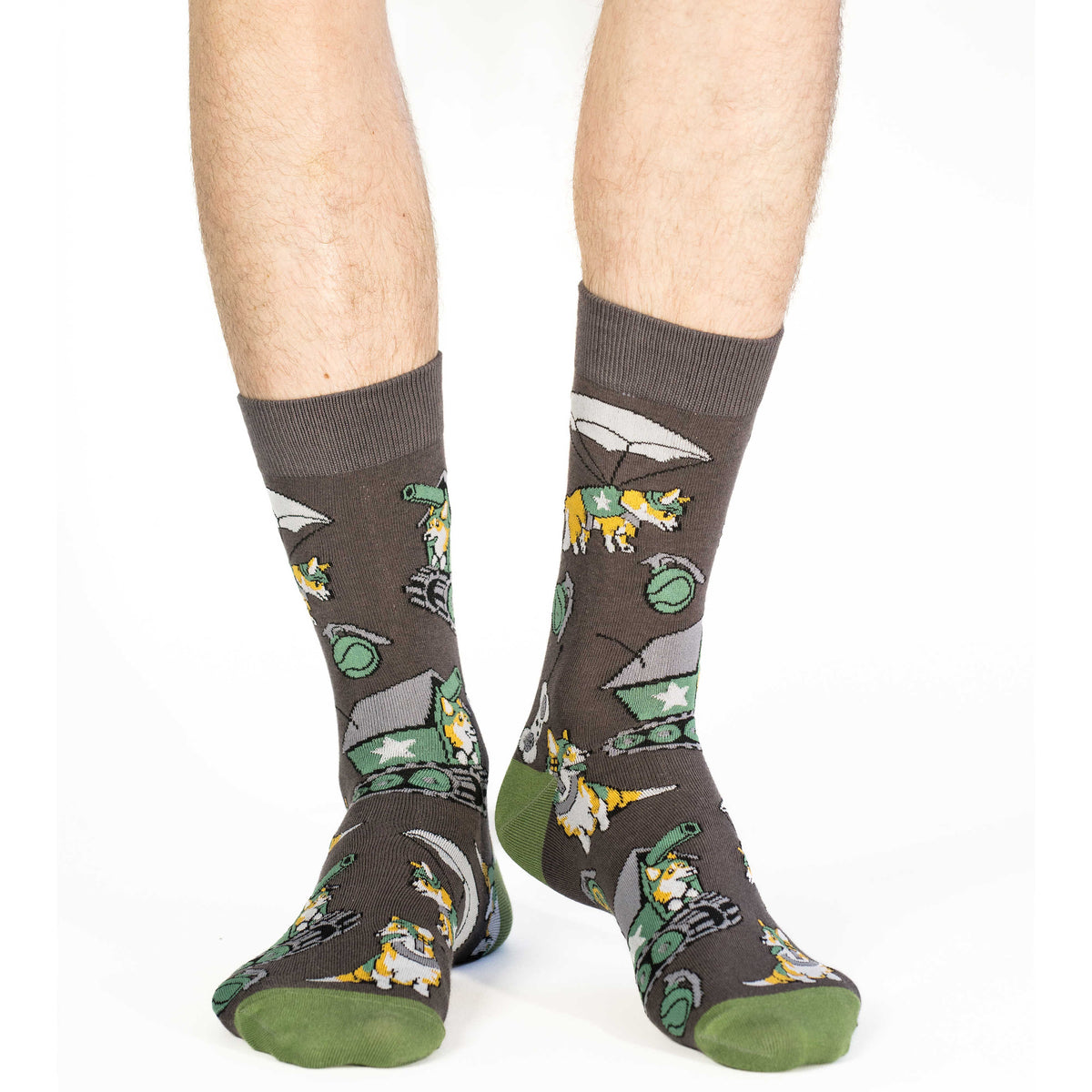 Men's Corgi Soldiers Socks