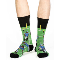 Men's Football, Blue Socks