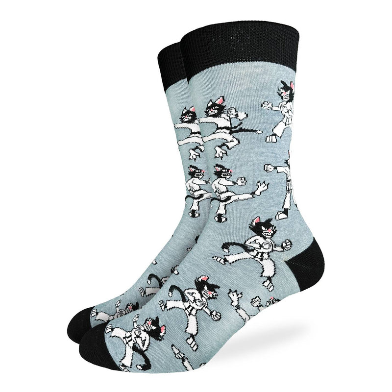 Men's Karate Cats Socks