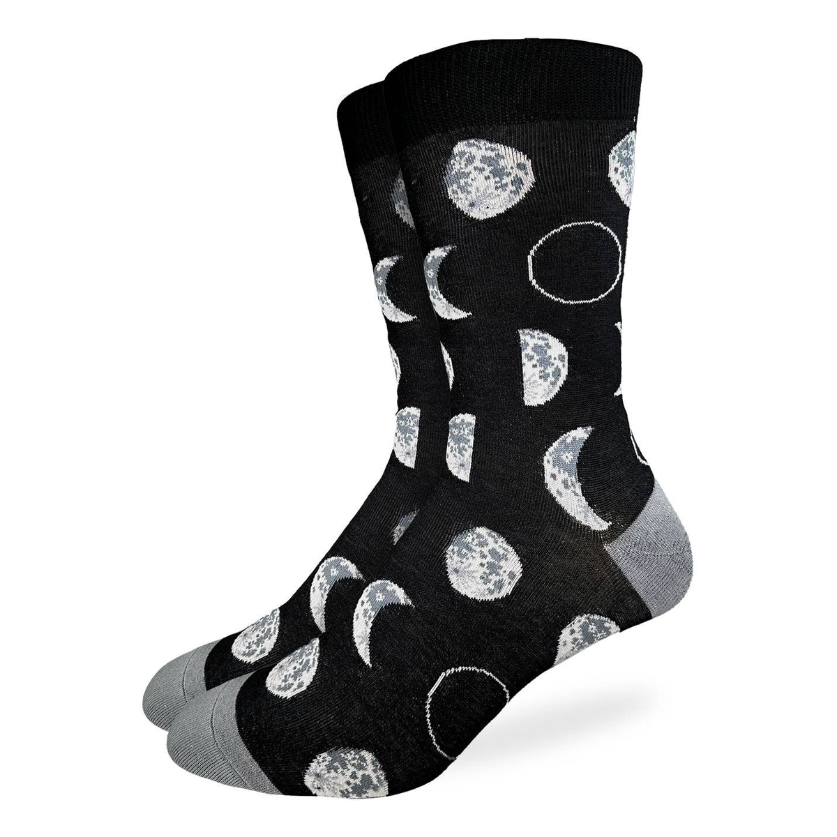 Men's Big & Tall Phases of the Moon Socks