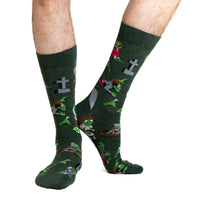 Men's Zombie Graveyard Socks