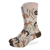 Men's Squirrels in Tree Socks