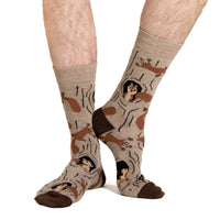 Men's Squirrels in Tree Socks