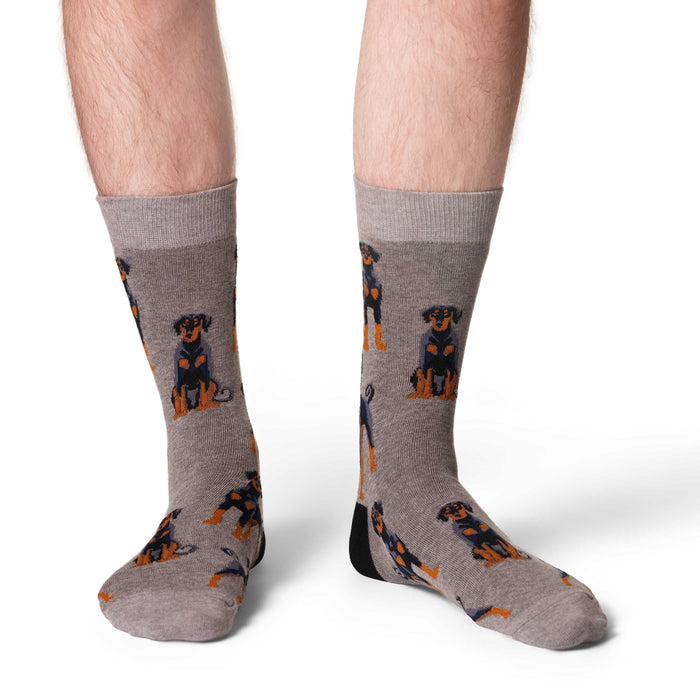 Men's Doberman Pinscher Socks