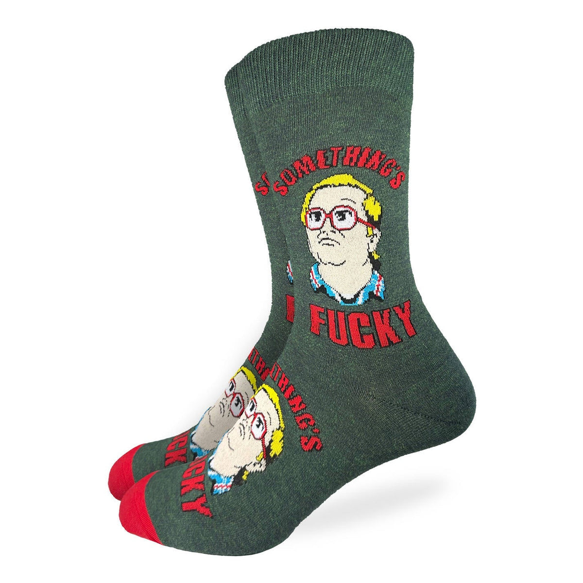 Men's Big & Tall Trailer Park Boys, Bubbles Something's Fucky Socks