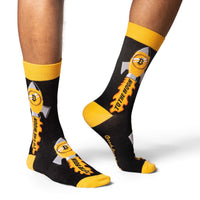 Men's Bitcoin Rocket Socks