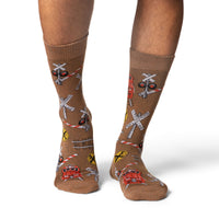 Men's Train Crossing Socks