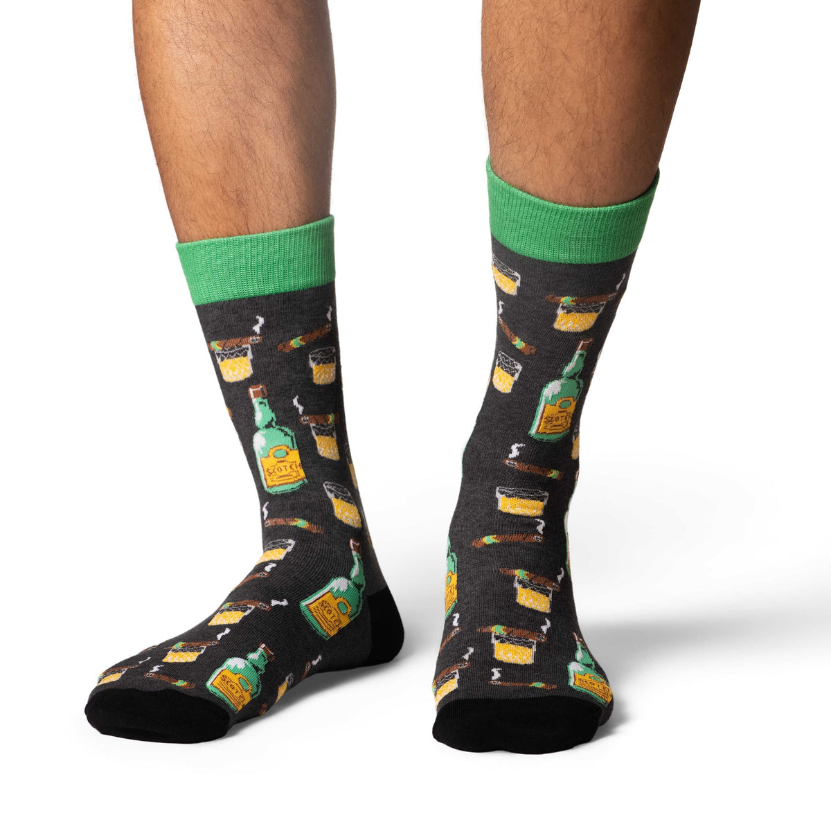 Men's Scotch and Cigars Socks