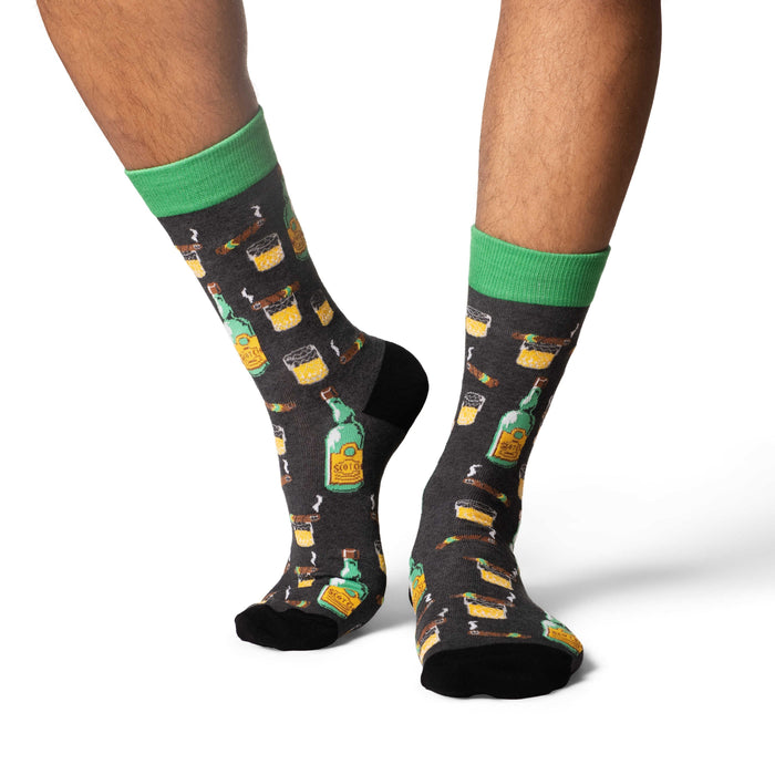 Men's Scotch and Cigars Socks