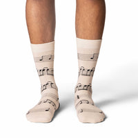 Men's Sheet Music Socks