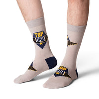 Men's Big & Tall Top Dad Socks