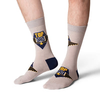 Men's Big & Tall Top Dad Socks