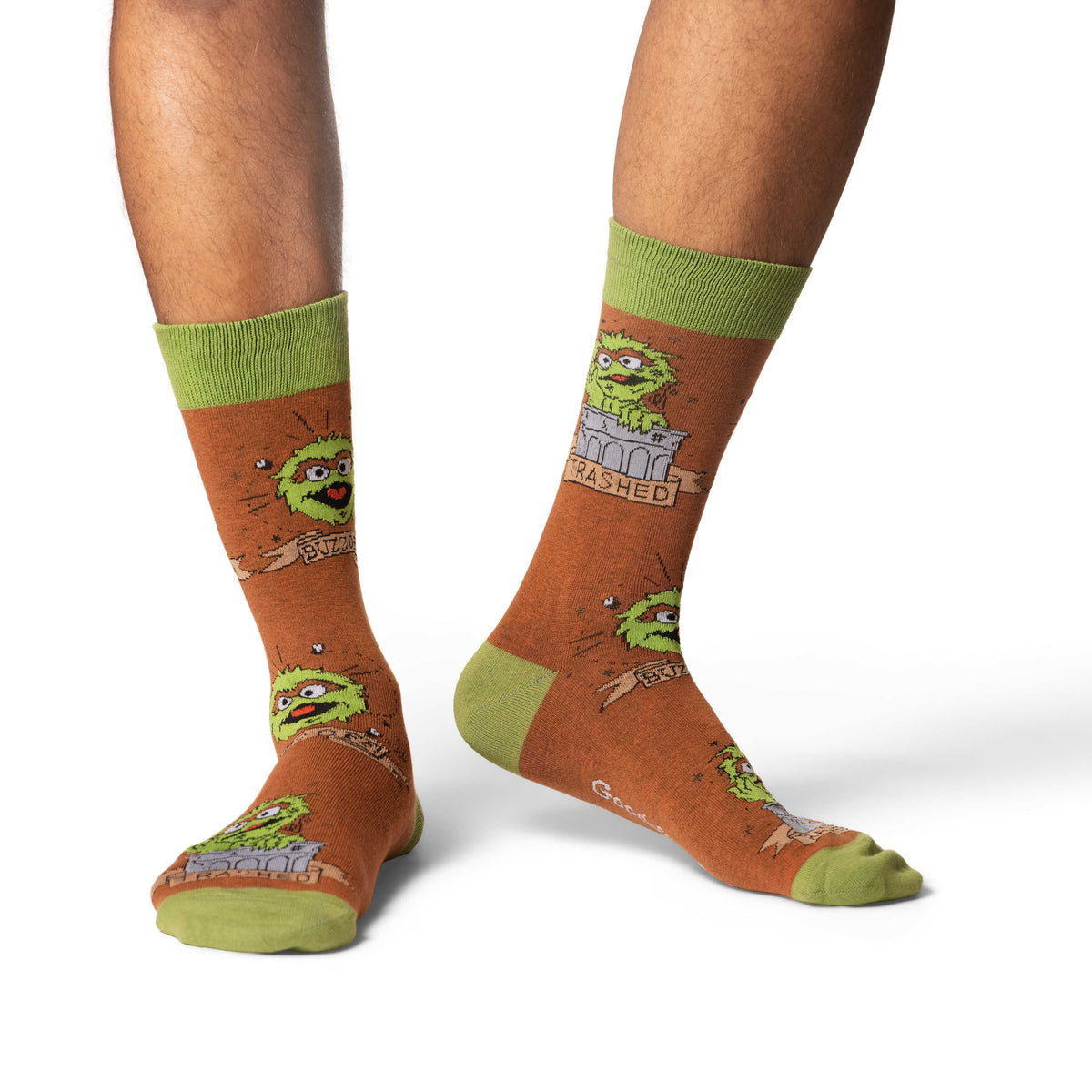 Men's Sesame Street, Oscar the Grouch Socks