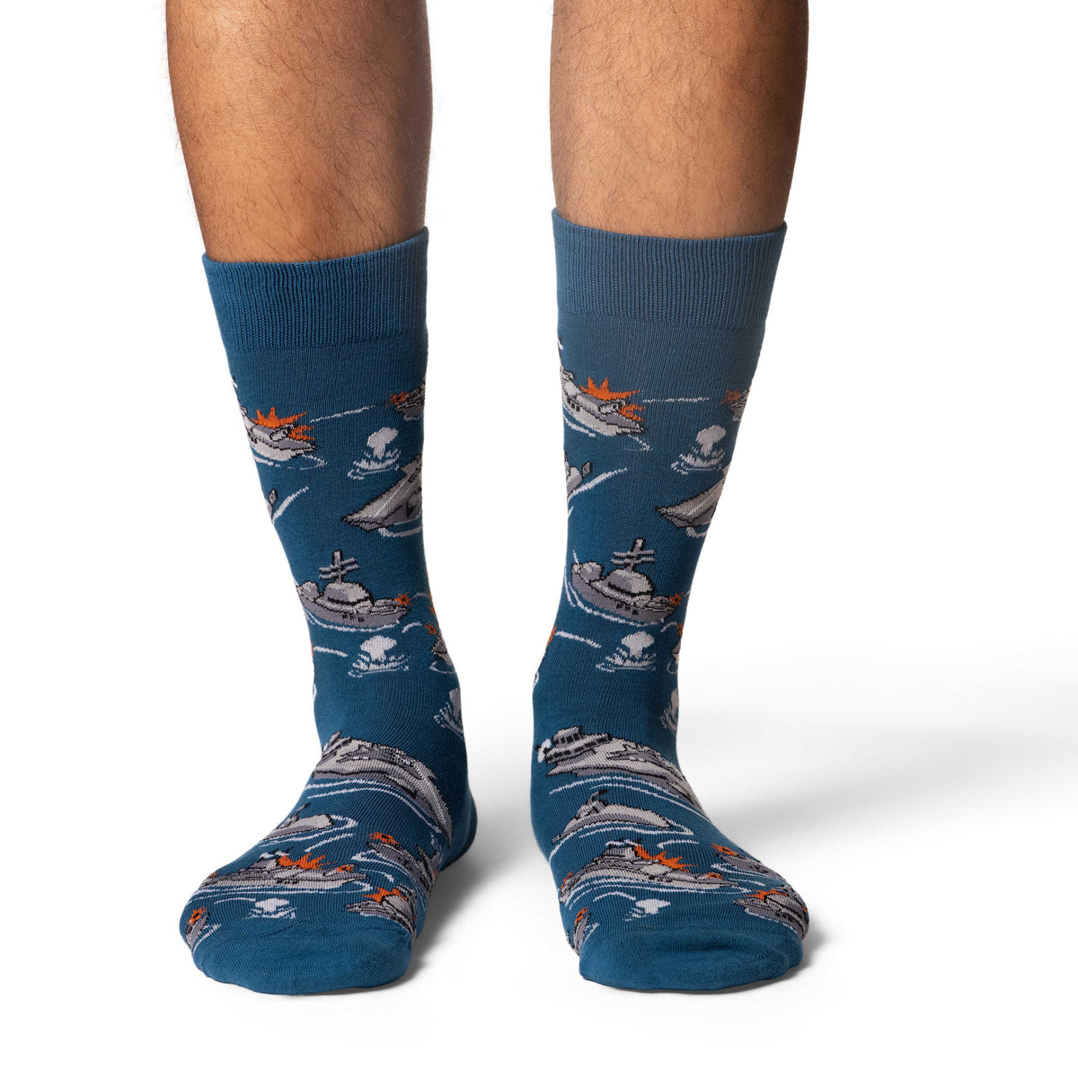 Men's Battleships Socks