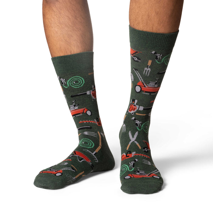Men's Big & Tall Landscaping & Lawn Care Socks