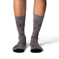 Men's Big & Tall Nuts & Bolts Socks