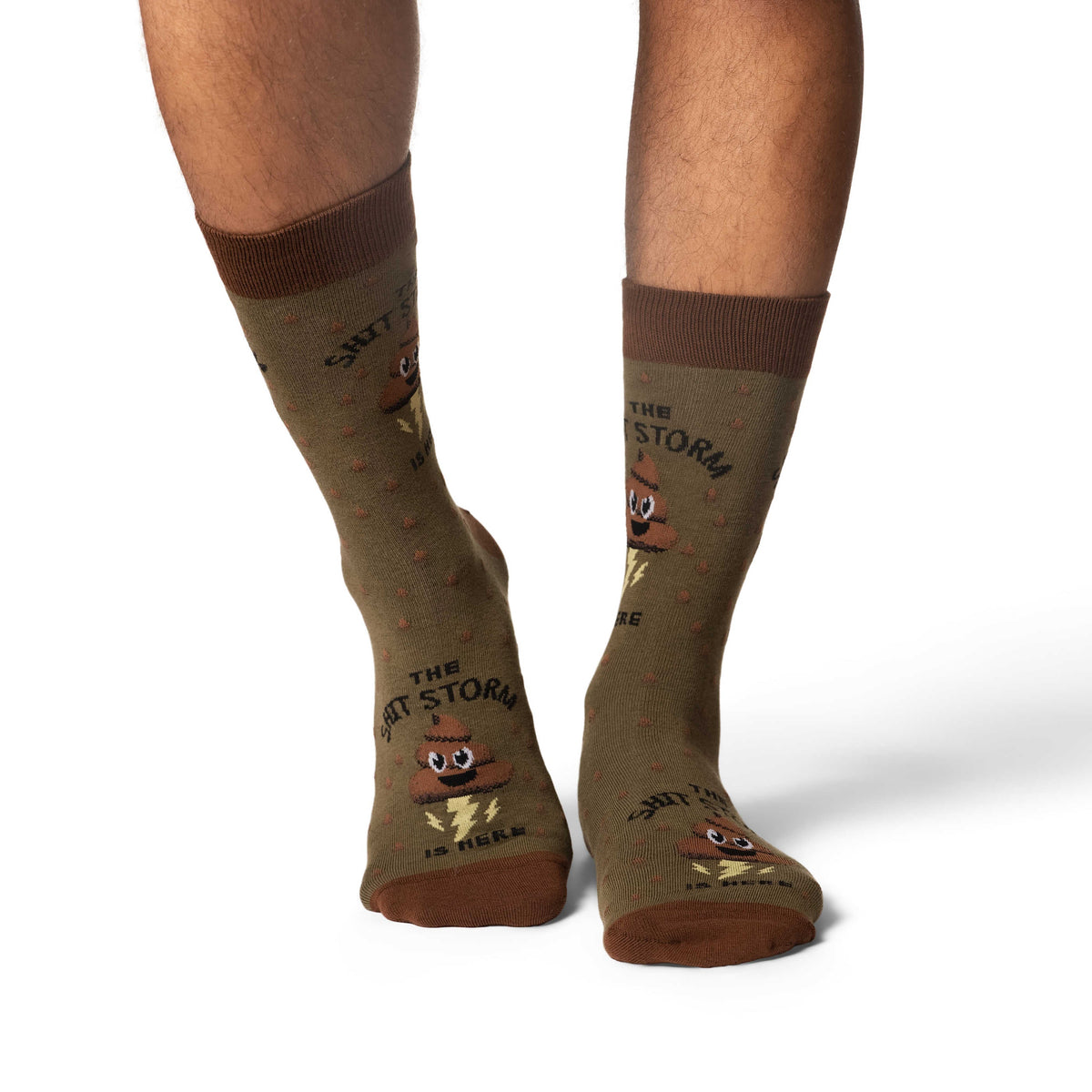 Men's Big & Tall Shit Storm Socks