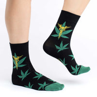 Women's Marijuana Leafs Socks