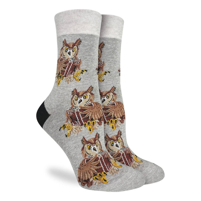 Women's Book Owl Socks