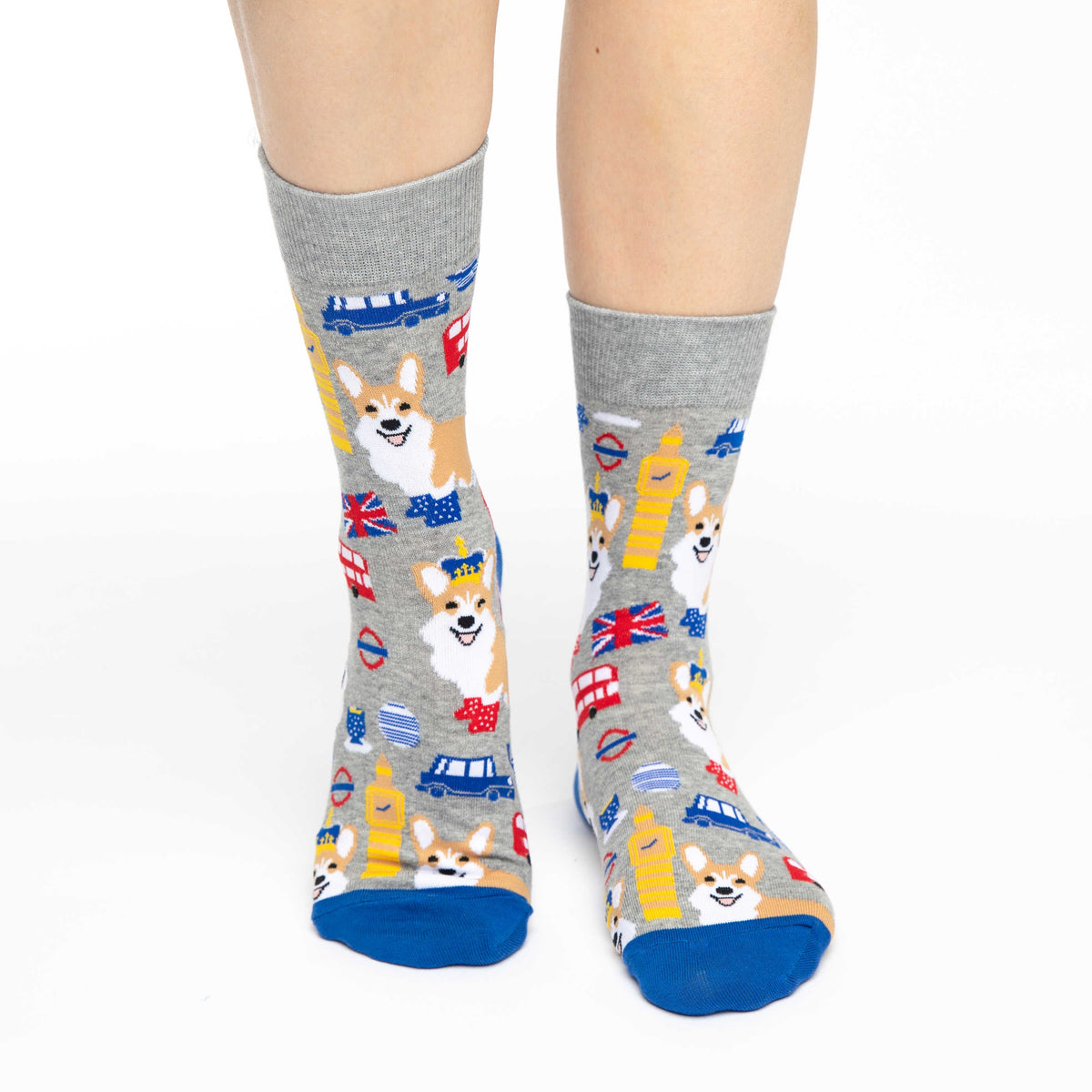 Women's Corgis in London Socks