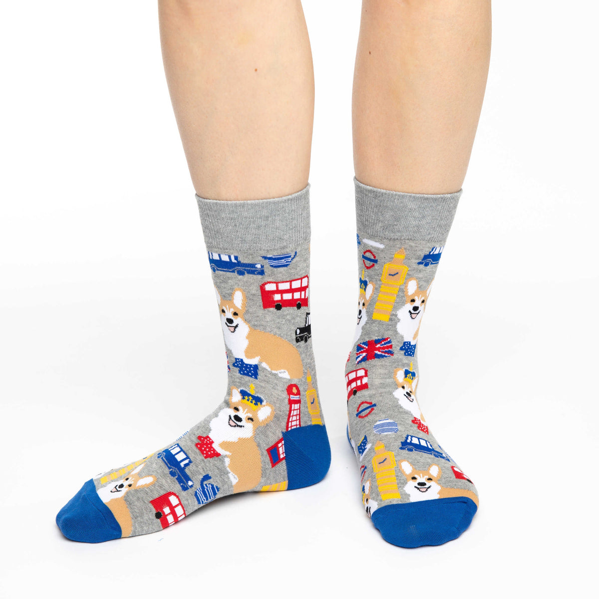 Women's Corgis in London Socks