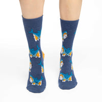 Women's Corgi Sharks Socks