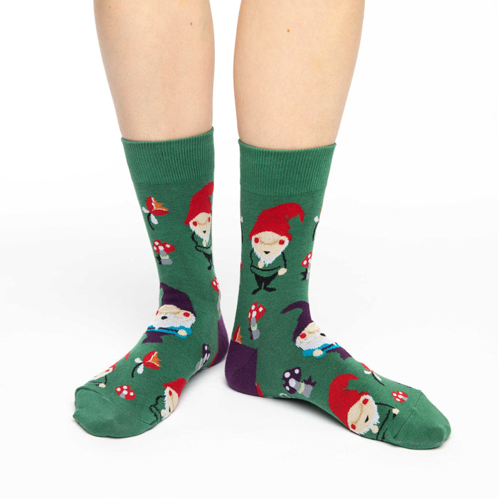 Women's Lawn Gnomes Socks