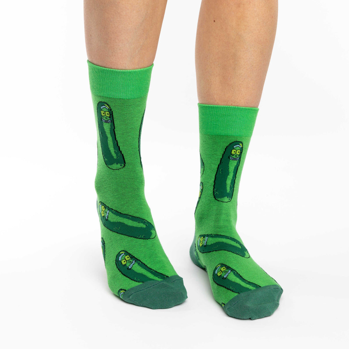 Women's Rick and Morty, Pickle Rick Socks