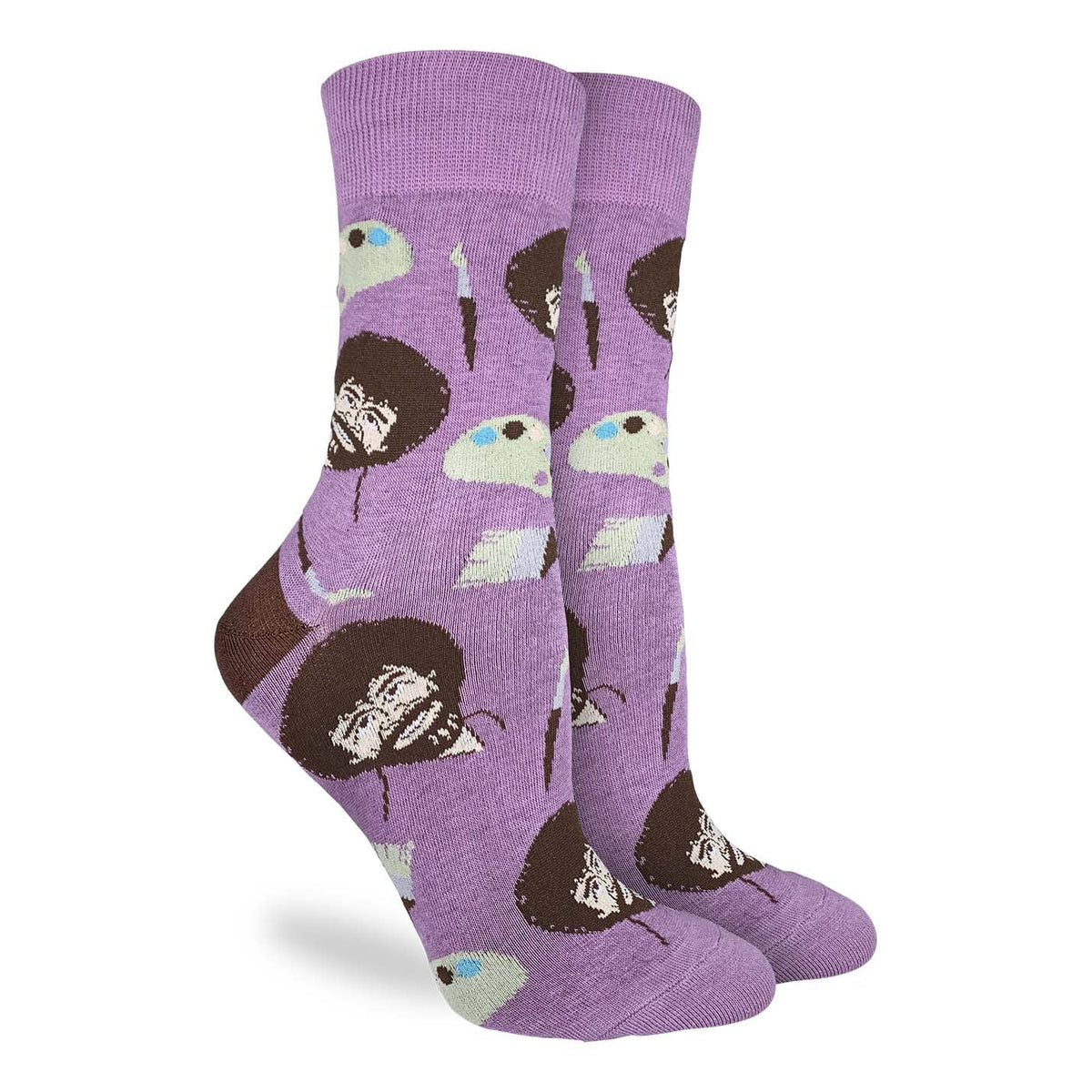 Women's Bob Ross, Paint Board Socks