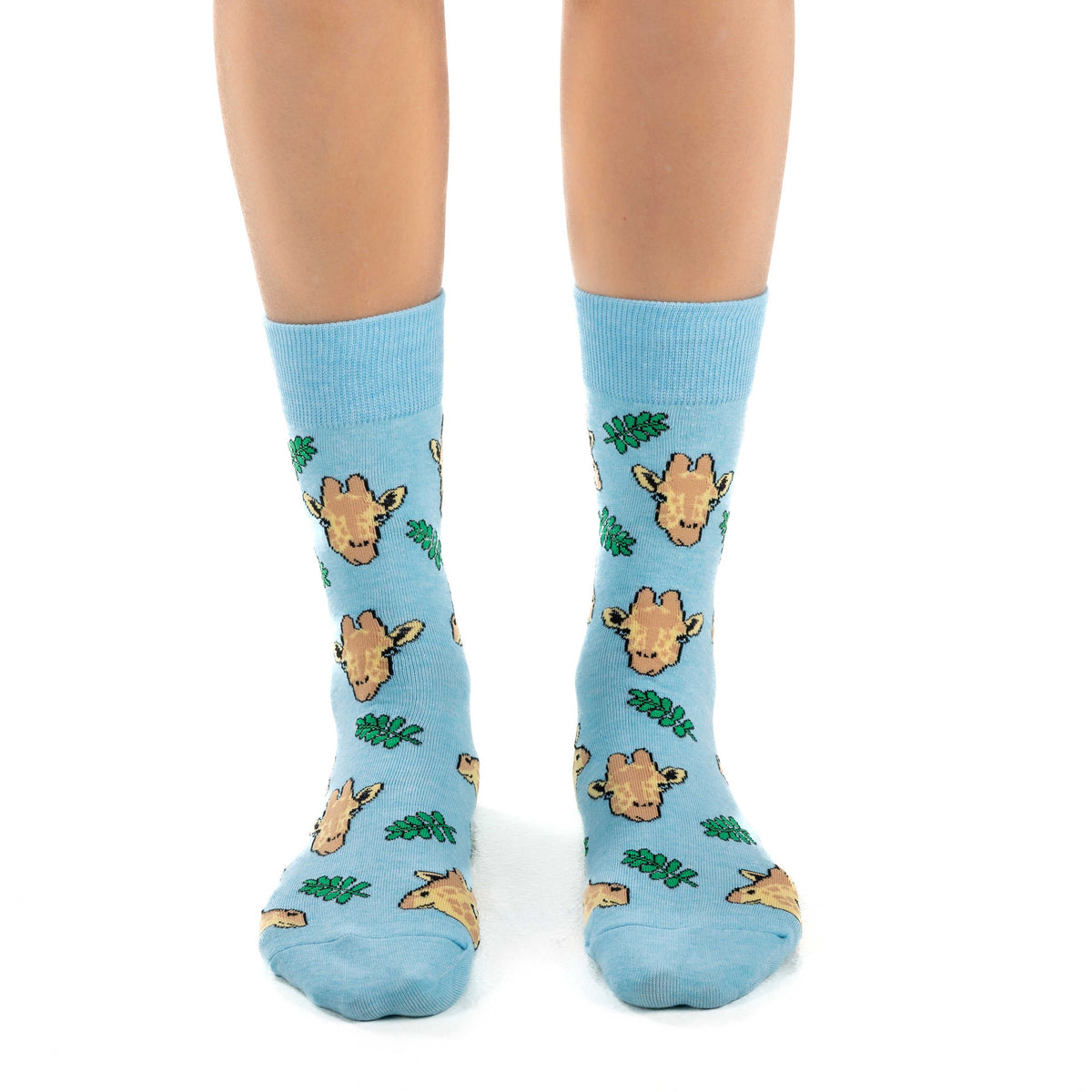 Women's Giraffe Heads Socks
