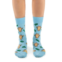Women's Giraffe Heads Socks