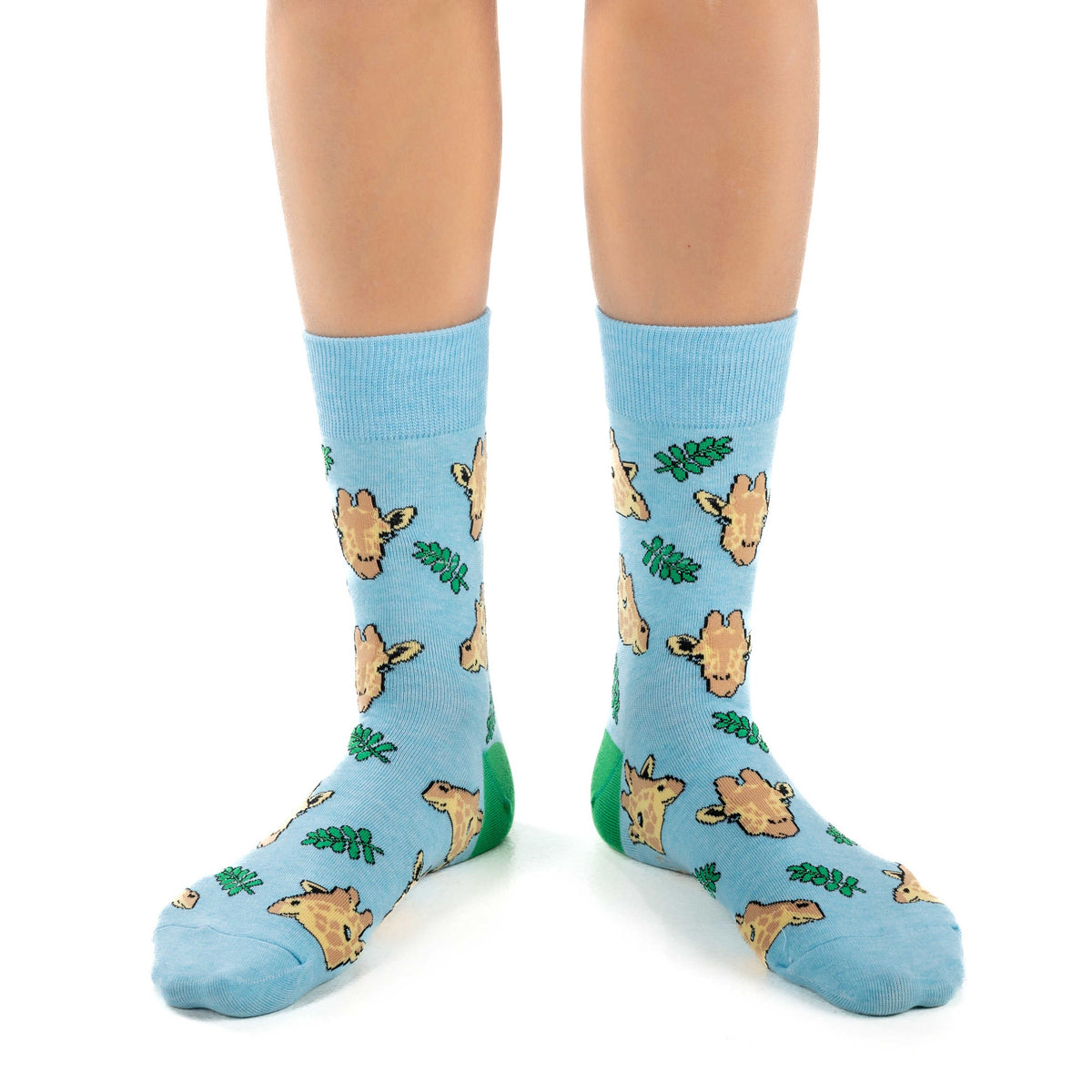 Women's Giraffe Heads Socks