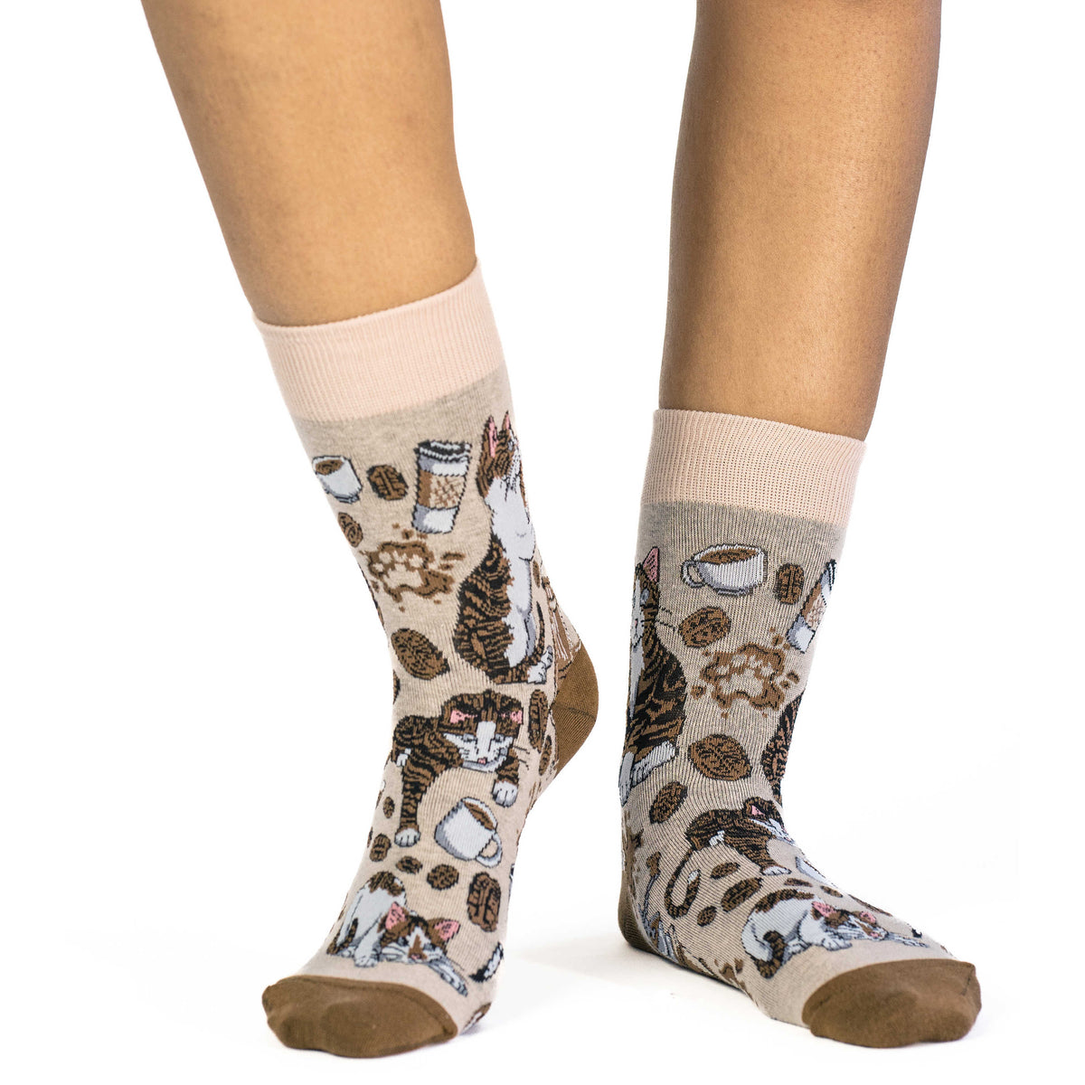 Women's Coffee Cats Socks