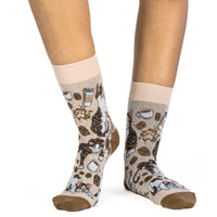 Women's Coffee Cats Socks