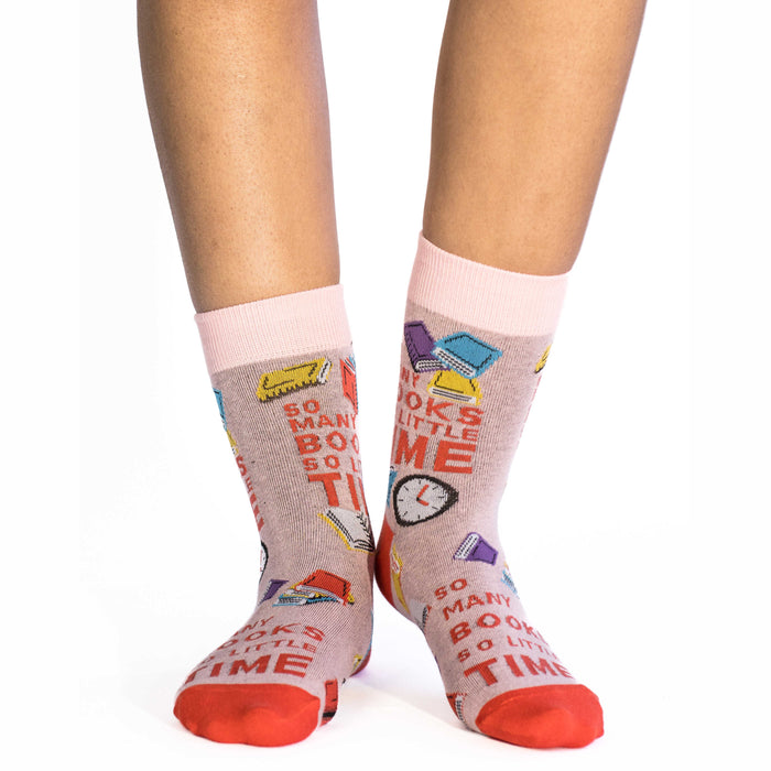 Women's So Many Books So Little Time Socks