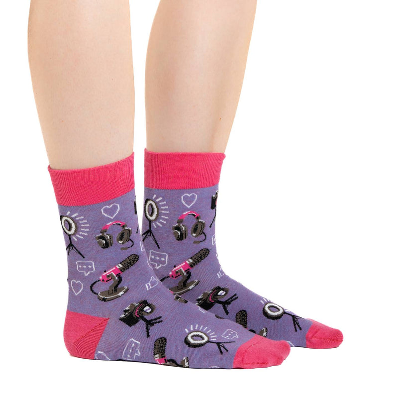 Women's Social Media Influencer Socks