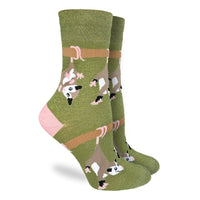 Women's Opossums Hanging Out Socks